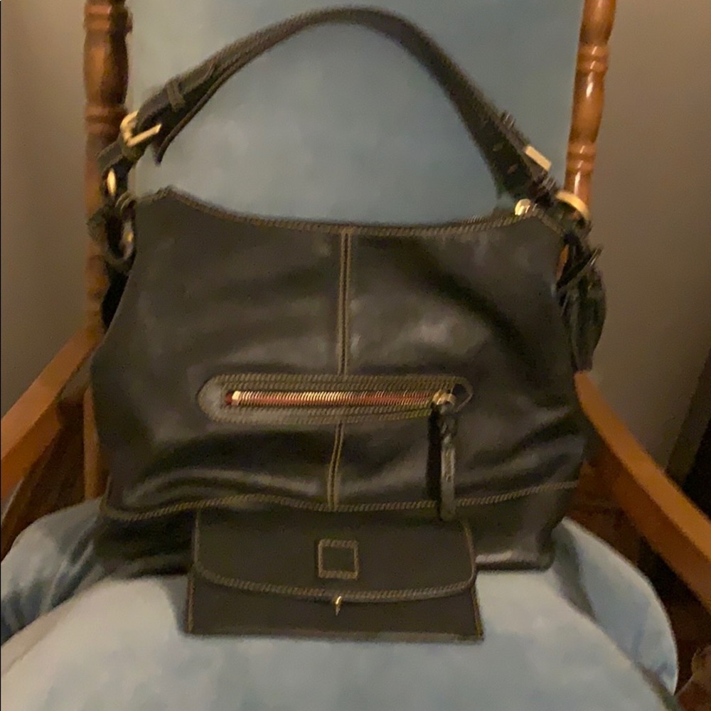 Handbag and wallet matching set